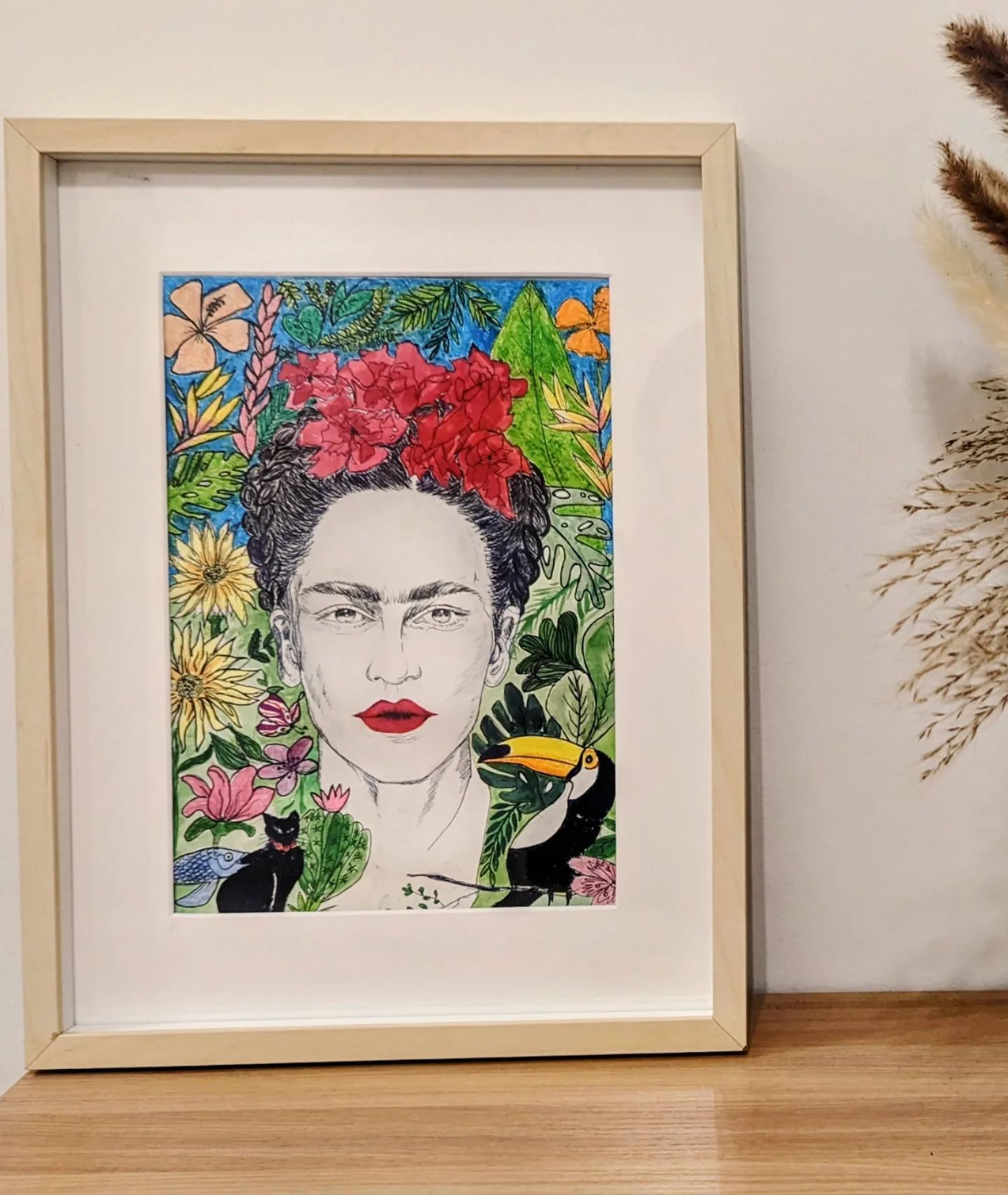 Frida Kahlo portrait