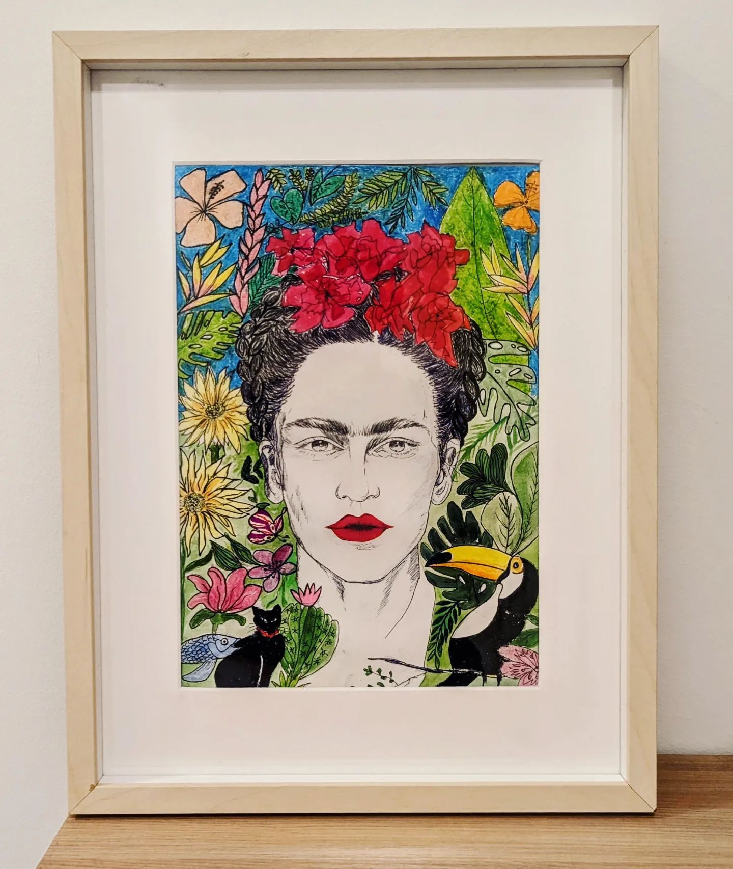 Frida Kahlo portrait