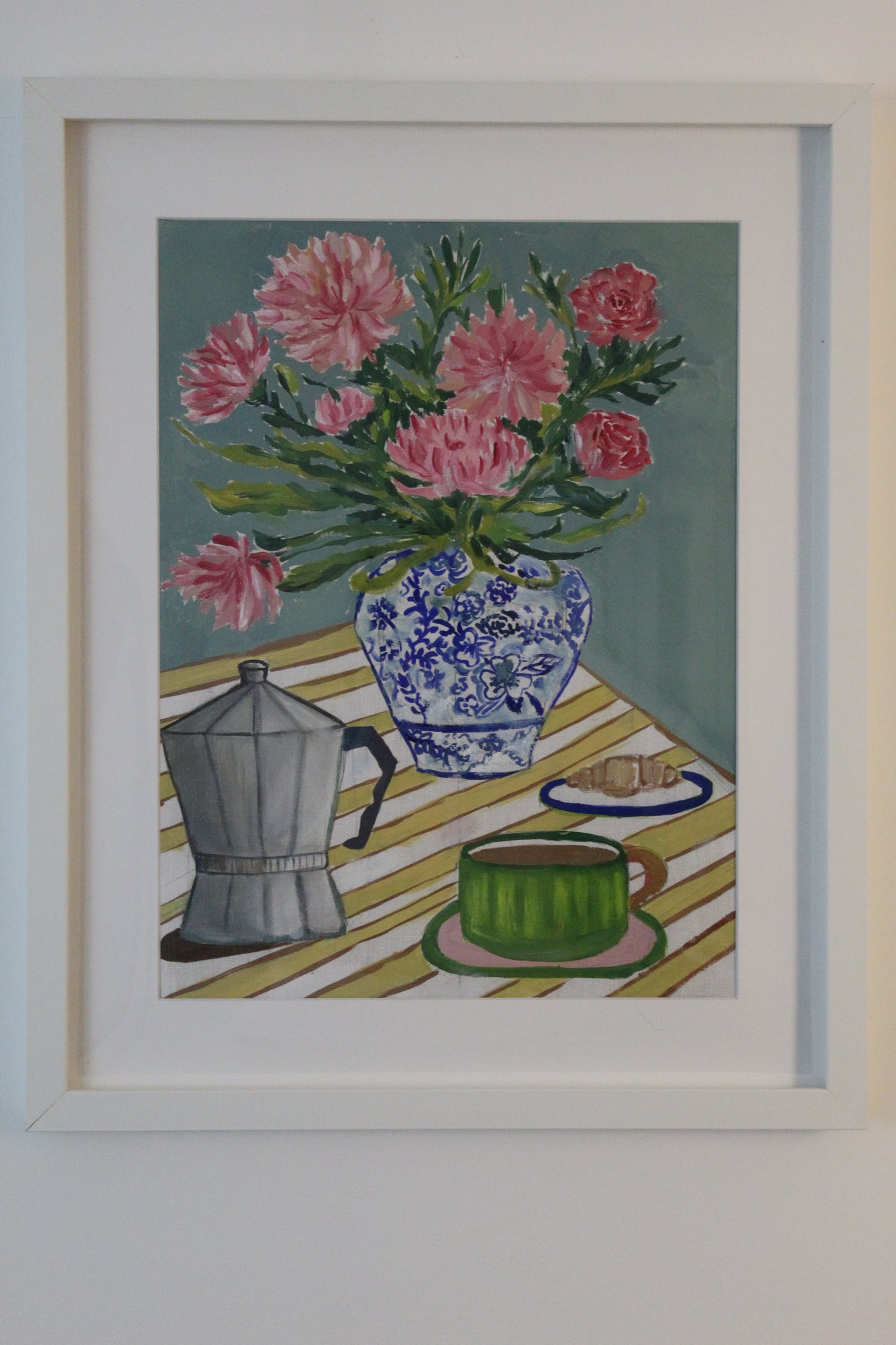 the breakfast table