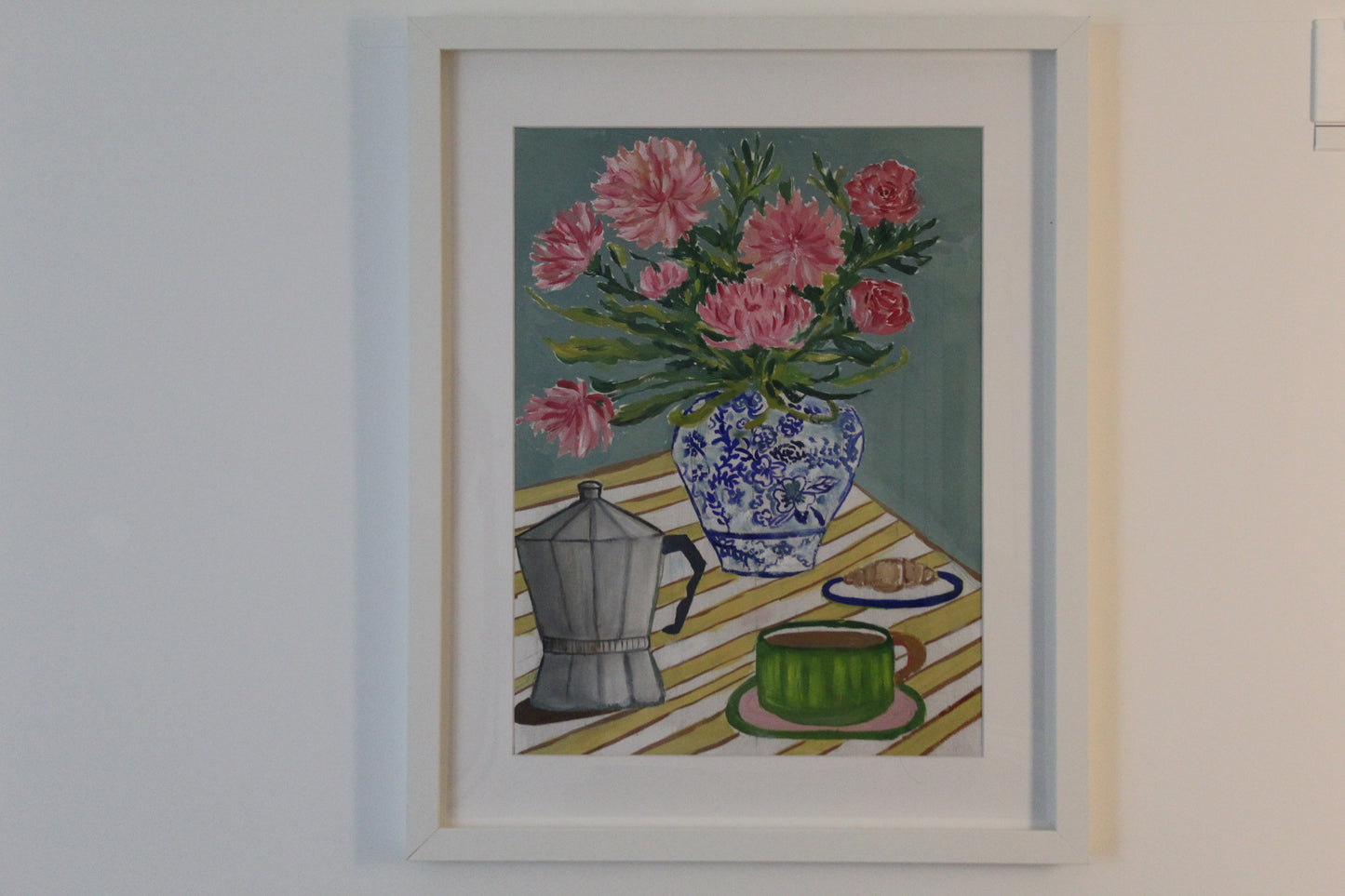 the breakfast table