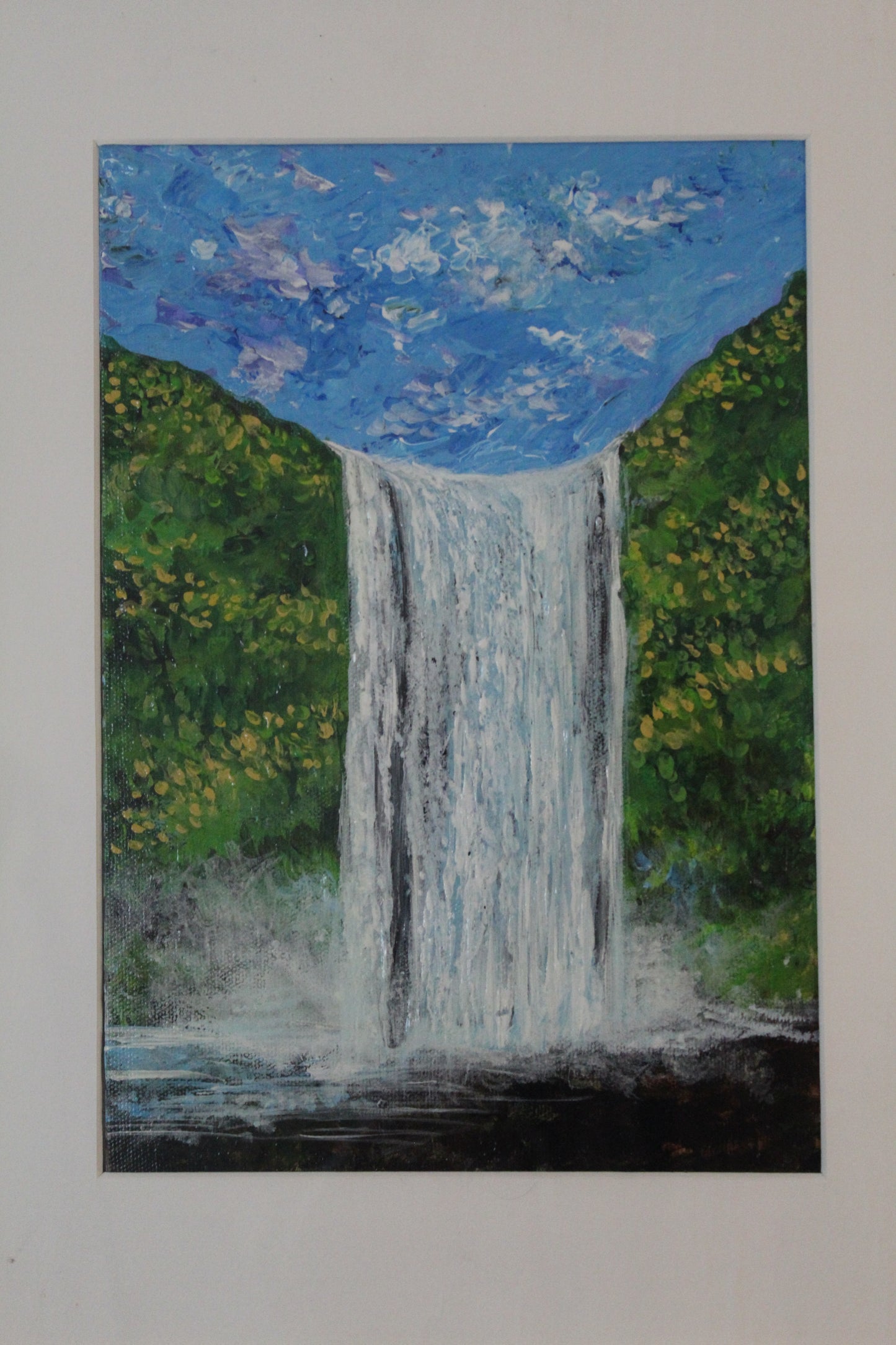 Island series: Majestic Cascade of Skogafoss Waterfall
