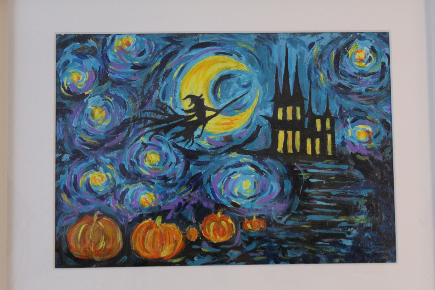 Halloween Night in the Pumpkin Patch