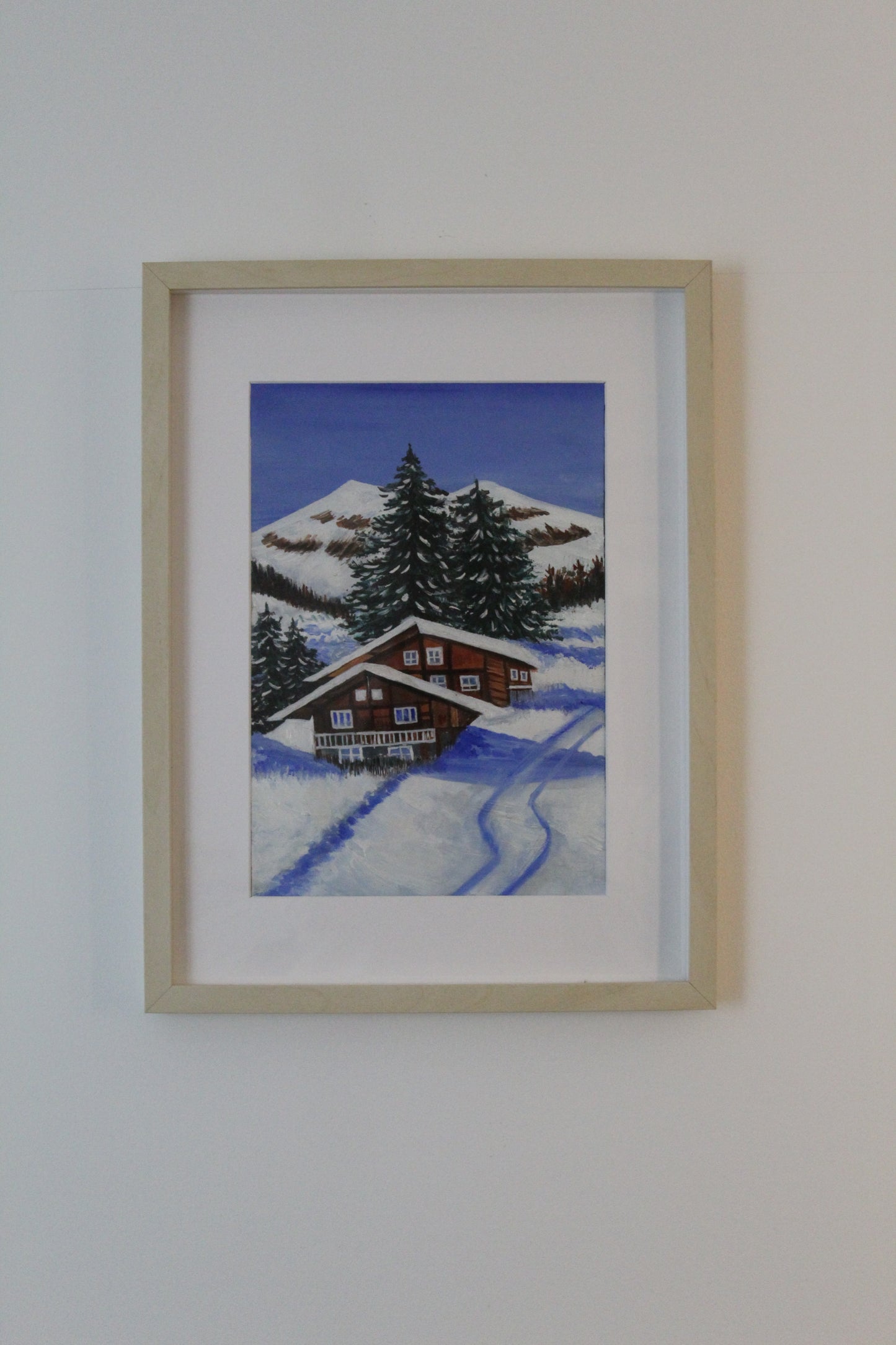 Enchanting Alps: Swiss Snow Village in Winter