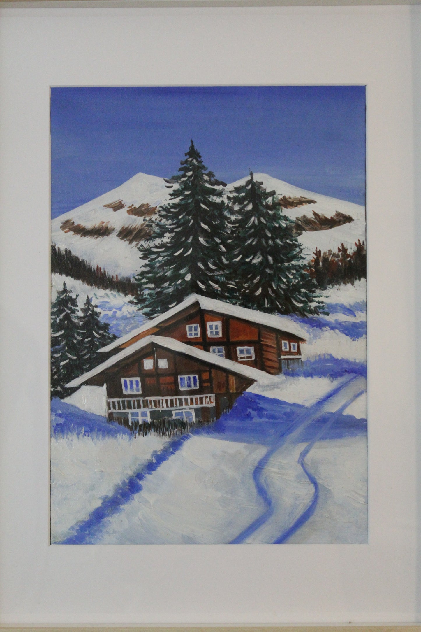 Enchanting Alps: Swiss Snow Village in Winter