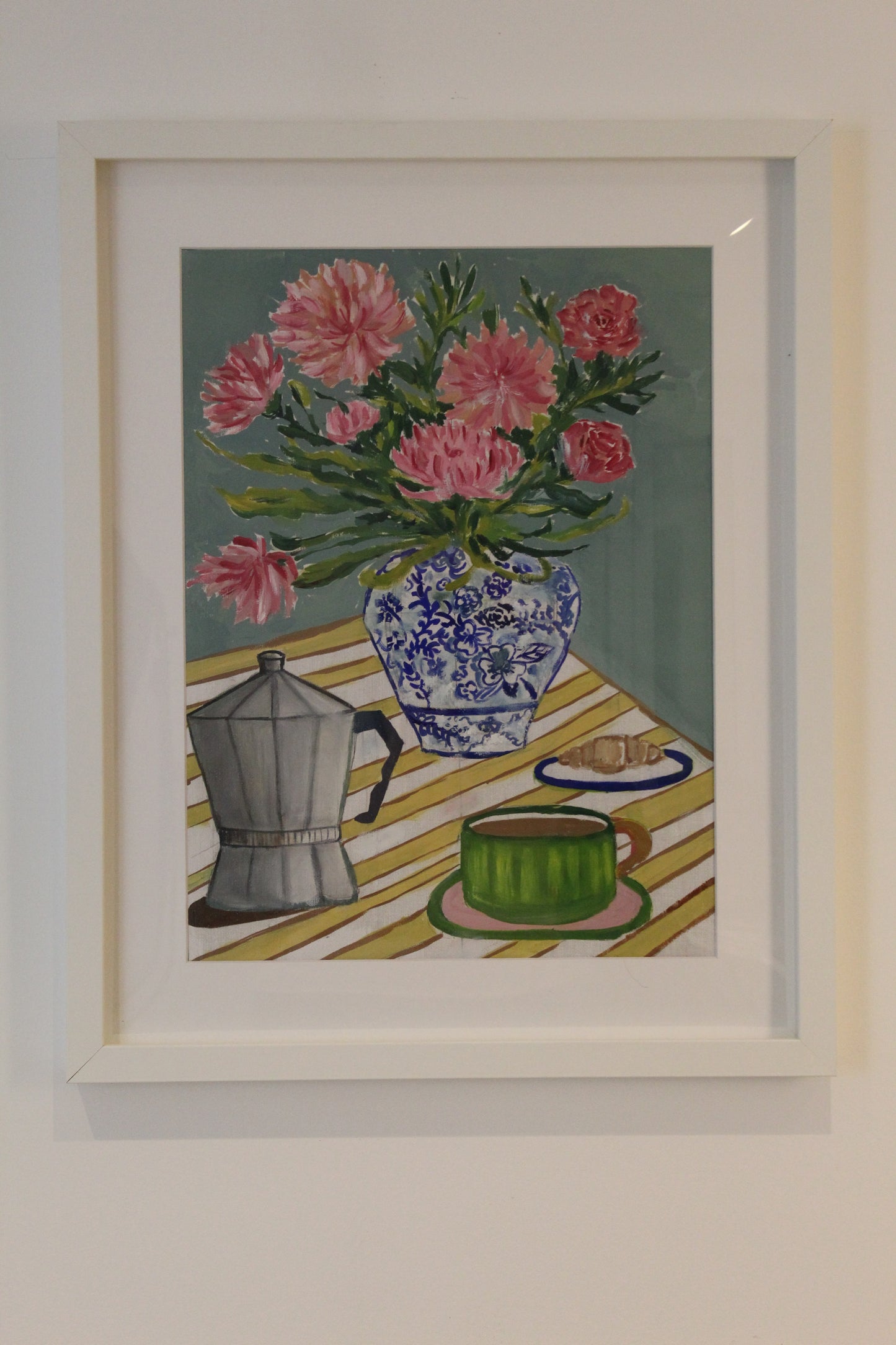the breakfast table