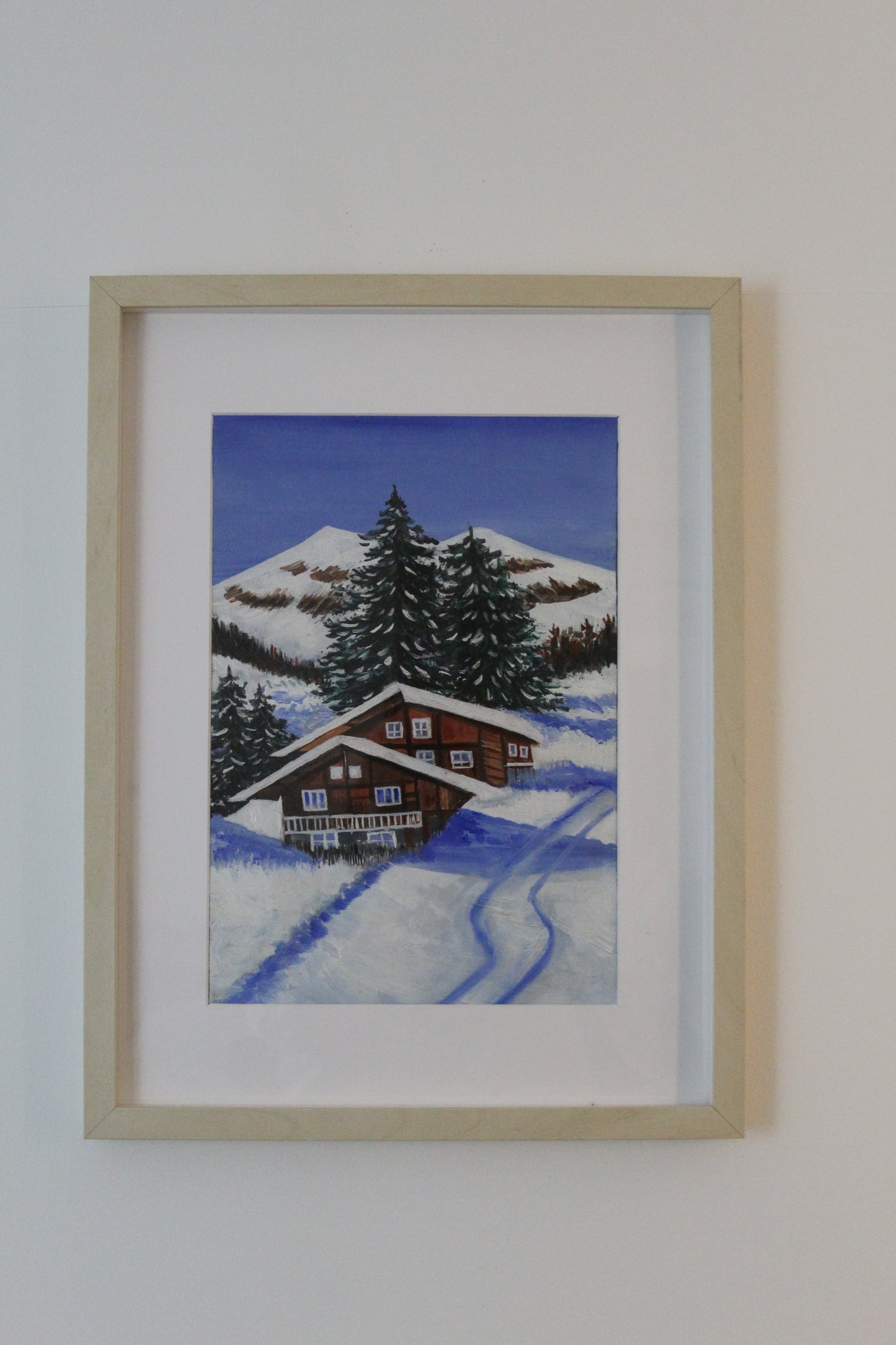 Enchanting Alps: Swiss Snow Village in Winter